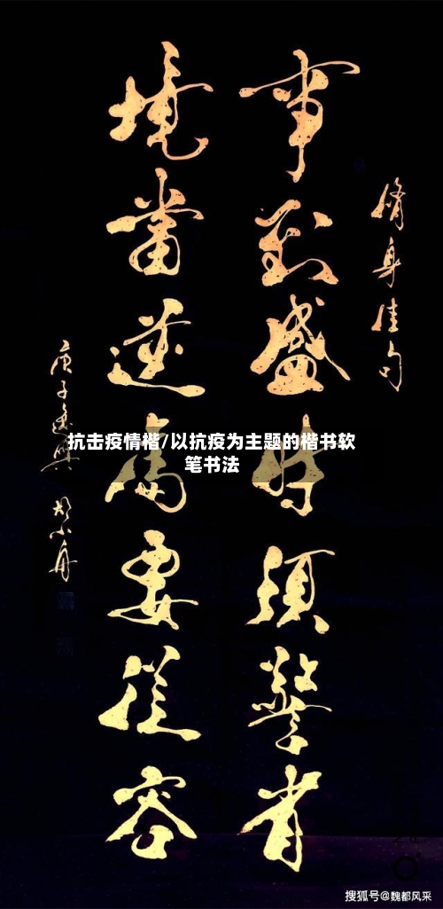 抗击疫情楷/以抗疫为主题的楷书软笔书法